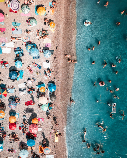 Shoreline Split — Wild Ginga print
