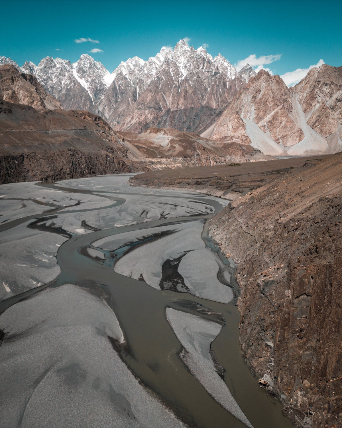 Braided River — Wild Ginga print