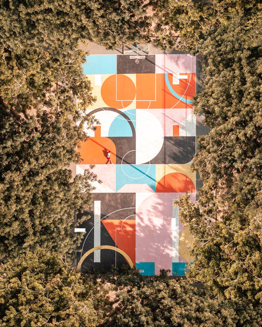Court in the Canopy — Wild Ginga print