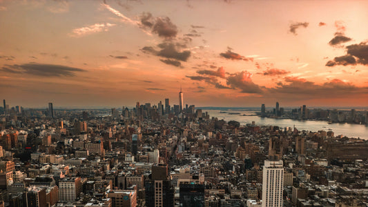 Golden Hour Skyline — Wild Ginga print