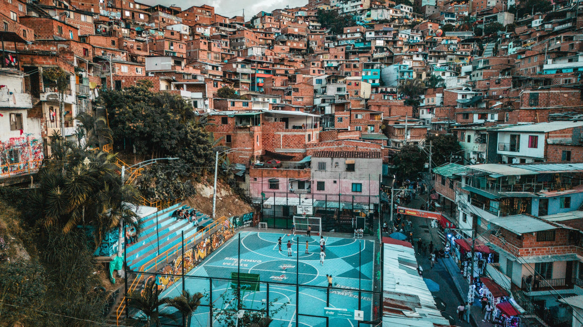 Hillside Court — Wild Ginga print