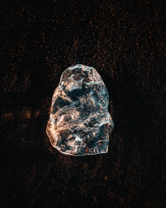 Black Sand Ice — Wild Ginga print