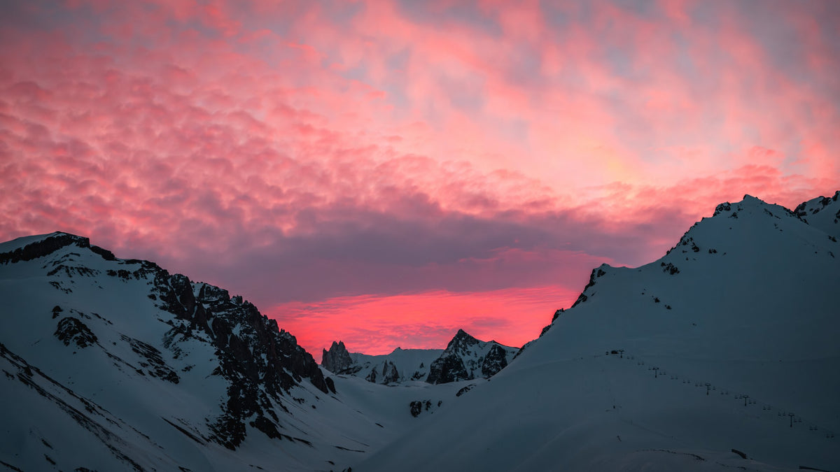Pink Sky Pass — Wild Ginga print