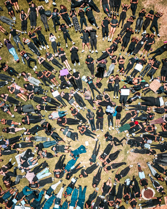 GBV Protest on Sea Point Promenade — Wild Ginga print