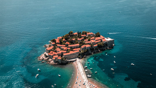 Island of Red Roofs — Wild Ginga print